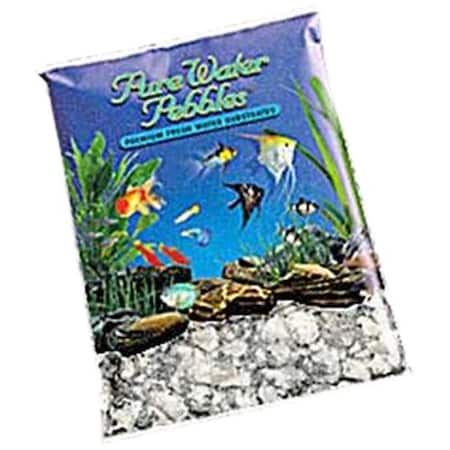 25 Lbs Purewater Pebble, Natural Silver - 2 Piece